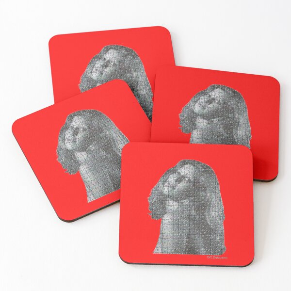 Item preview, Portrait of a young woman, puzzle style designed and sold by Catherine Debusne.
