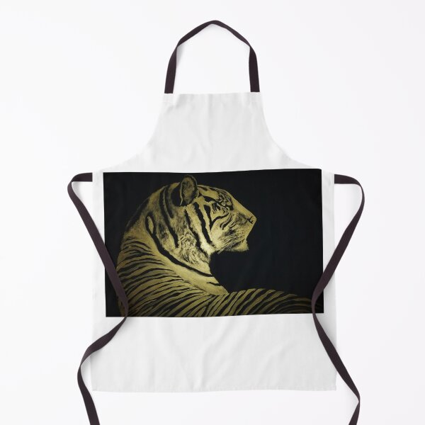 Item preview, Original Gold Tiger Painting designed and sold by SchaeferArt.