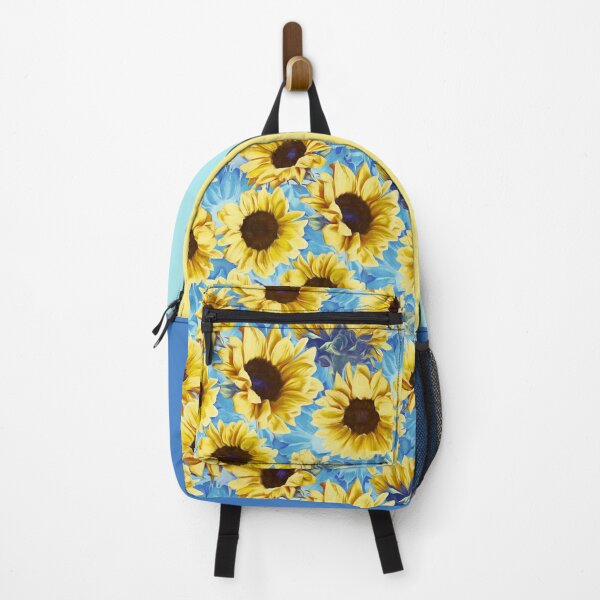 Item preview, Dreamy Sunflowers on Blue designed and sold by micklyn.