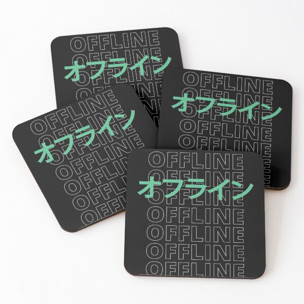 Item preview, Vaporwave Aesthetic Japanese  Offline Katakana designed and sold by ghost888.