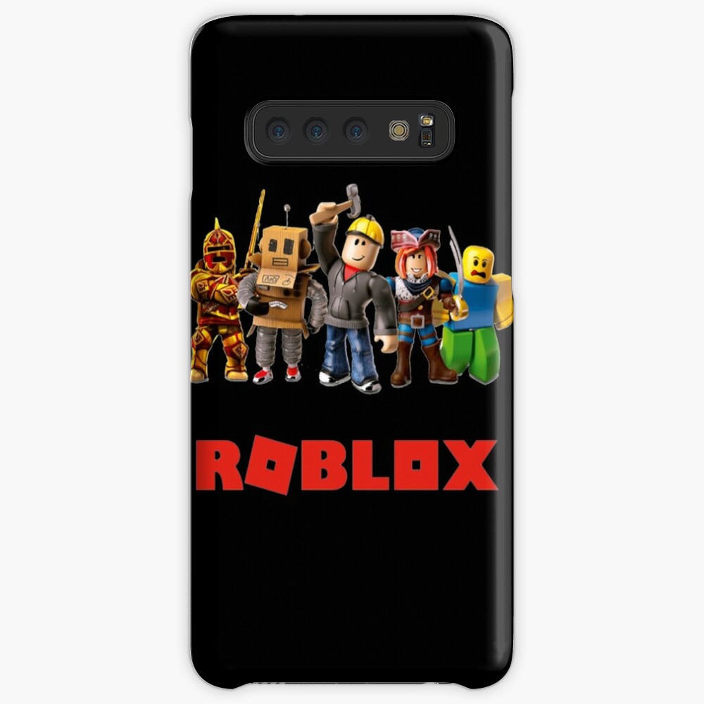 Roblox Roblox Case Skin For Samsung Galaxy By Elkevandecastee Redbubble - roblox quarantine noob 2020 roblox art print by elkevandecastee redbubble