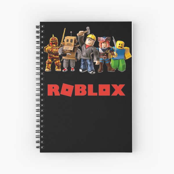 Roblox Roblox Spiral Notebook By Elkevandecastee Redbubble - spiral youtube roblox