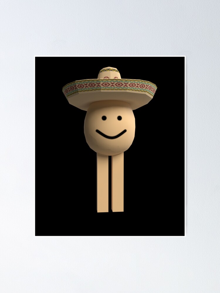 Roblox Egg With Legs Un Poco Loco Meme Roblox Poster By Elkevandecastee Redbubble - oofing_bananas roblox