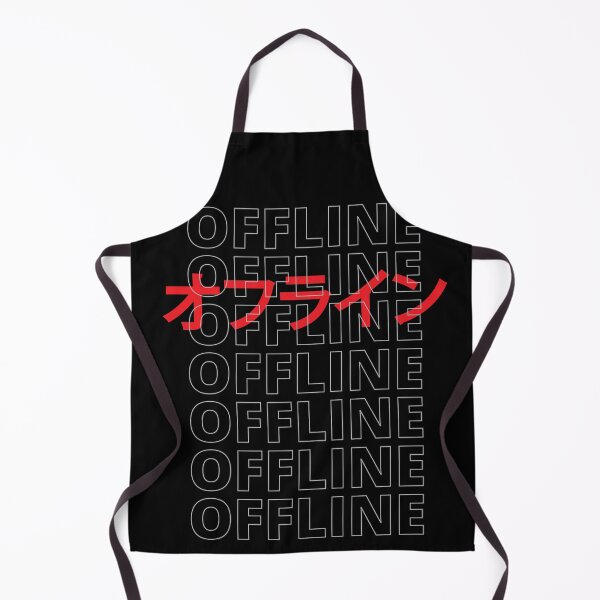 Item preview, Vaporwave Aesthetic Offline Japanese Katakana designed and sold by ghost888.
