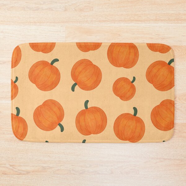 Item preview, Fall pumpkin patch designed and sold by CoffeePandaArt.