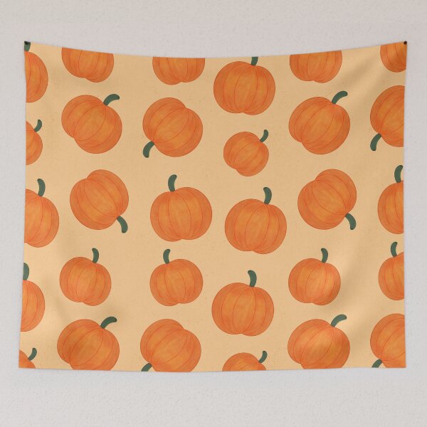 Item preview, Fall pumpkin patch designed and sold by CoffeePandaArt.