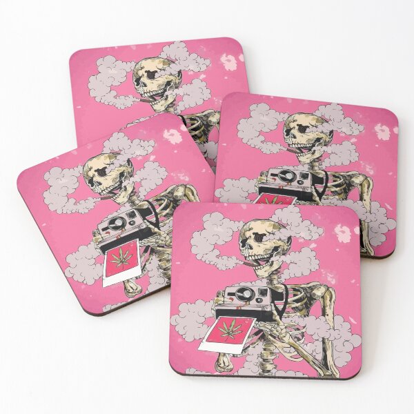 Item preview, Smoker skeleton artwork designed and sold by Shazmond.