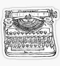 Typey Machine Sticker