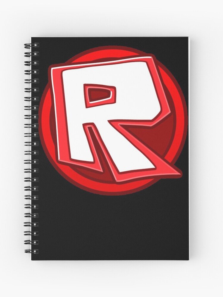 R For Roblox Roblox Spiral Notebook By Elkevandecastee Redbubble - r for roblox