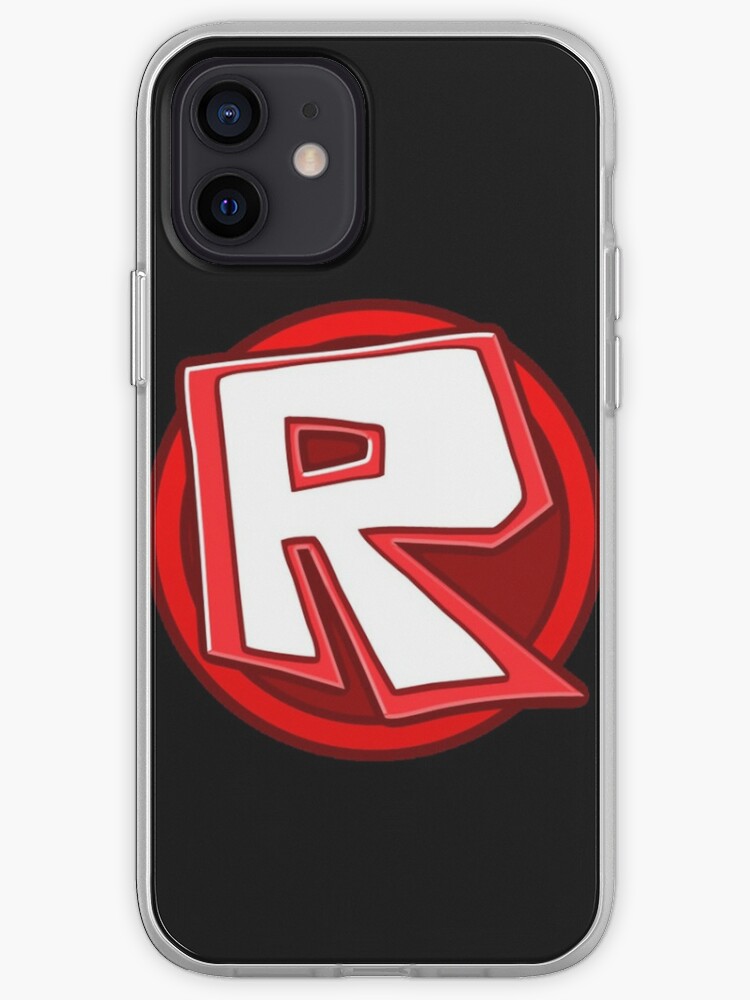 R For Roblox Roblox Iphone Case Cover By Elkevandecastee Redbubble - roblox iphone 12