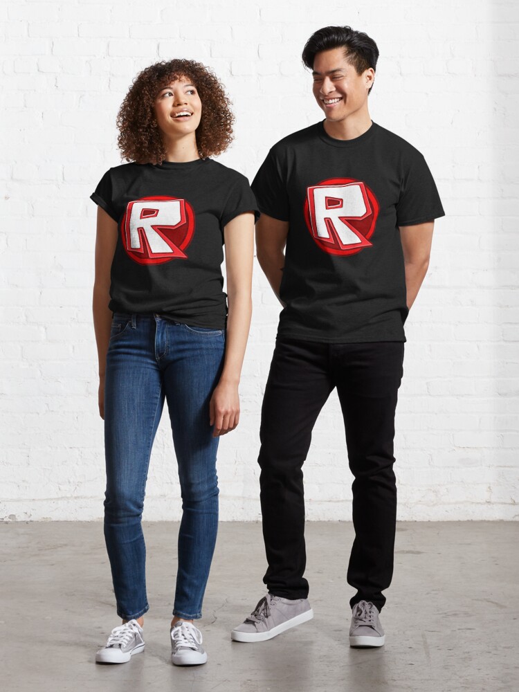 R For Roblox Roblox T Shirt By Elkevandecastee Redbubble - aidear roblox r 100 organic cotton short sleeve t shirt