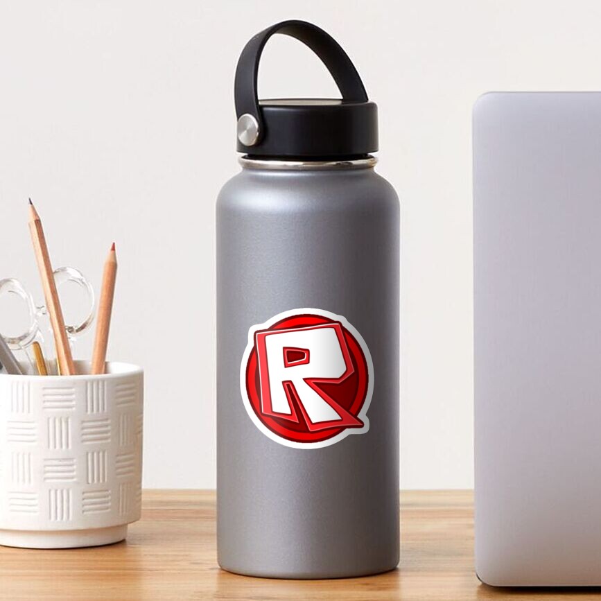 R For Roblox Roblox Sticker By Elkevandecastee Redbubble - r 1000 roblox