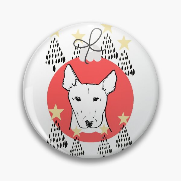 Item preview, Merry Christmas, bull terrier designed and sold by NinaBetterNot.