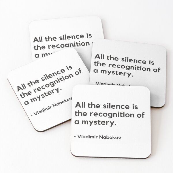 Item preview, Vladimir Nabokov Quote - Russian Literature designed and sold by heyitsclara.