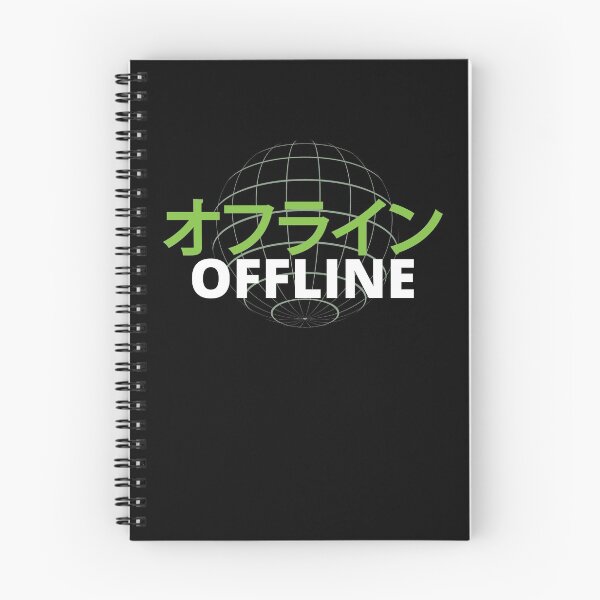 Item preview, Offline Japanese Katakana Vaporwave Aesthetic World Grid designed and sold by ghost888.