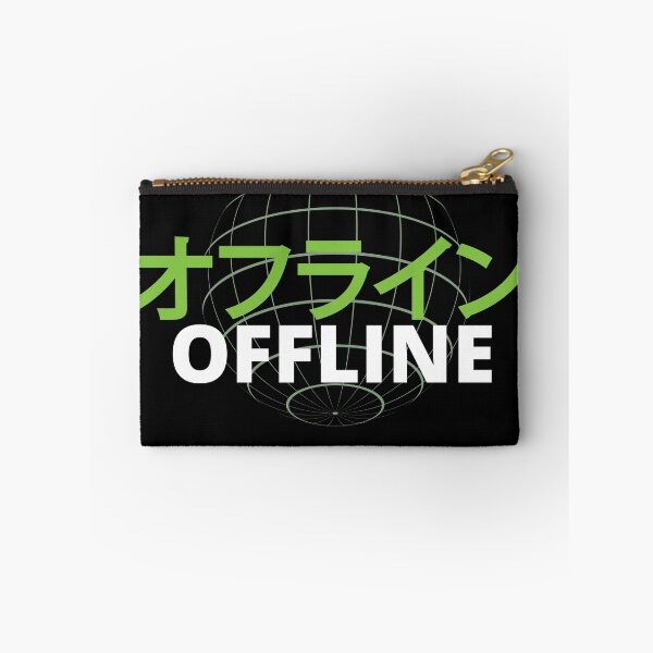 Item preview, Offline Japanese Katakana Vaporwave Aesthetic World Grid designed and sold by ghost888.