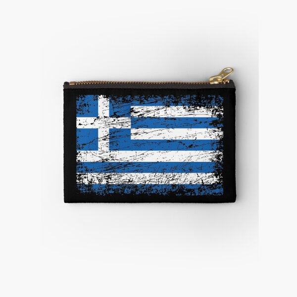 Item preview, Greece Greek ensign flag used look designed and sold by GeogDesigns.