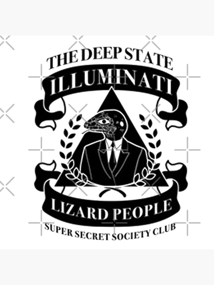 Deepstate Illuminati Lizard People Secret Society Club by poland-ball