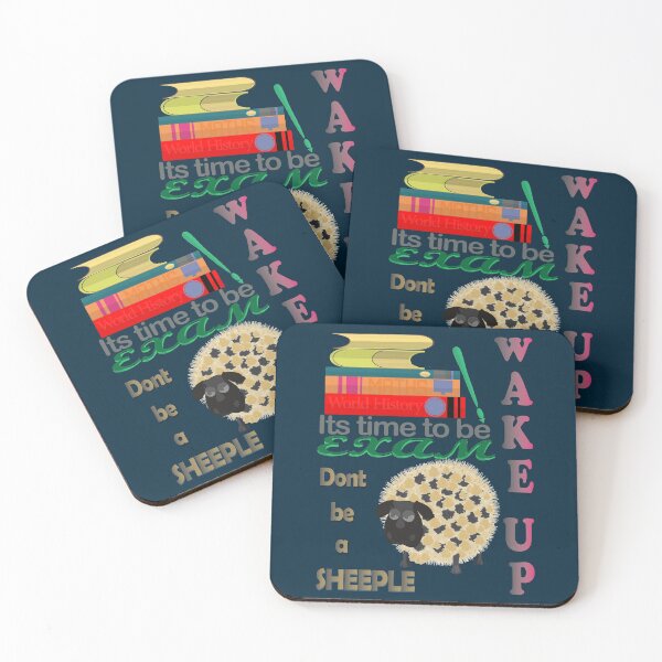 Item preview, Wake up its time tobe exam Don't be a Sheeple designed and sold by SueSakpal.