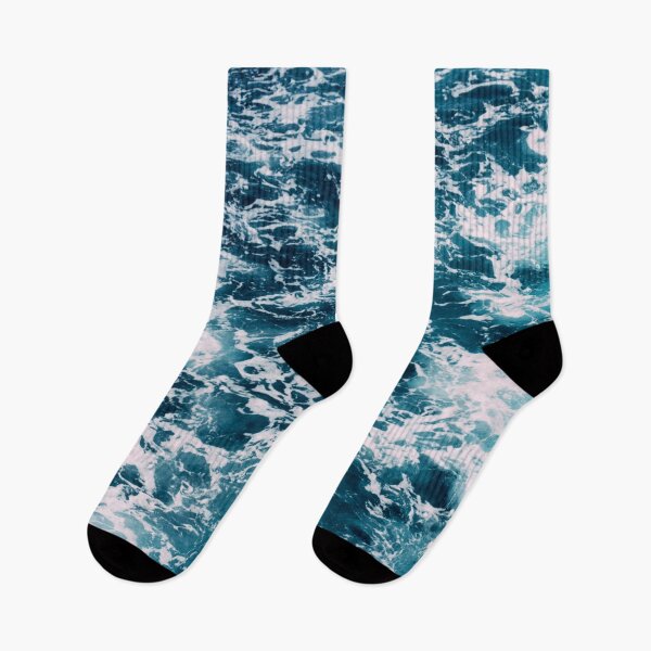 Item preview, Blue ocean with white waves designed and sold by Nishad4.