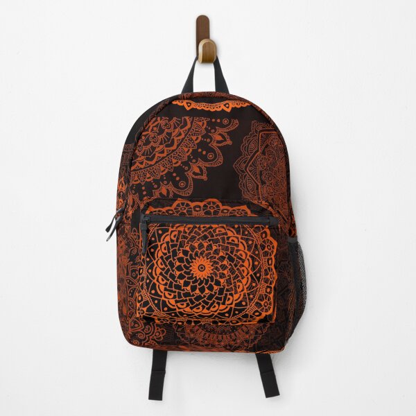 Item preview, Mandala Rain Warm Orange designed and sold by Maria  Singh.