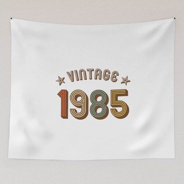 Item preview, 1985 vintage retro vintage year of birth birthday designed and sold by GeogDesigns.