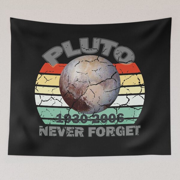 Item preview, Pluto Never Forget- Pluto is a Planet- Remember Pluto designed and sold by EvaWolf.