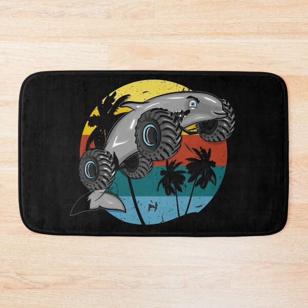 Item preview, Dolphin Monster Wheels Crash designed and sold by 2MDesign.