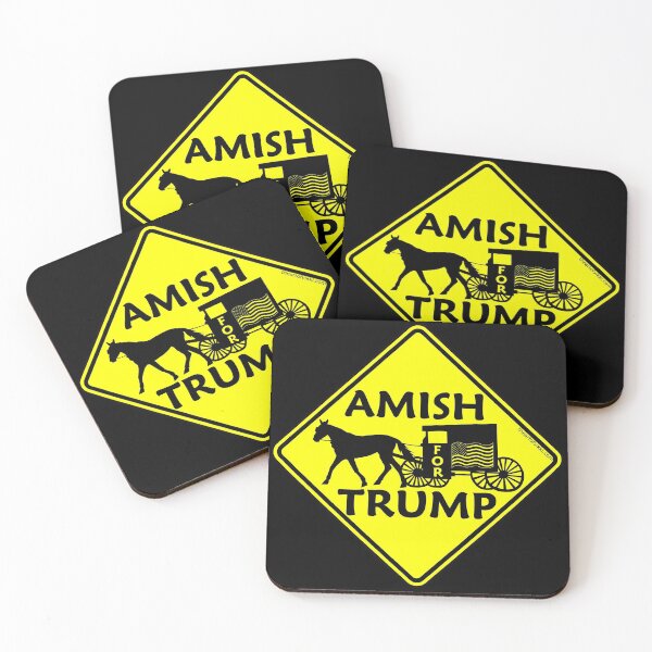 Item preview, Amish For Trump Political Buggy Sign designed and sold by theartofvikki.