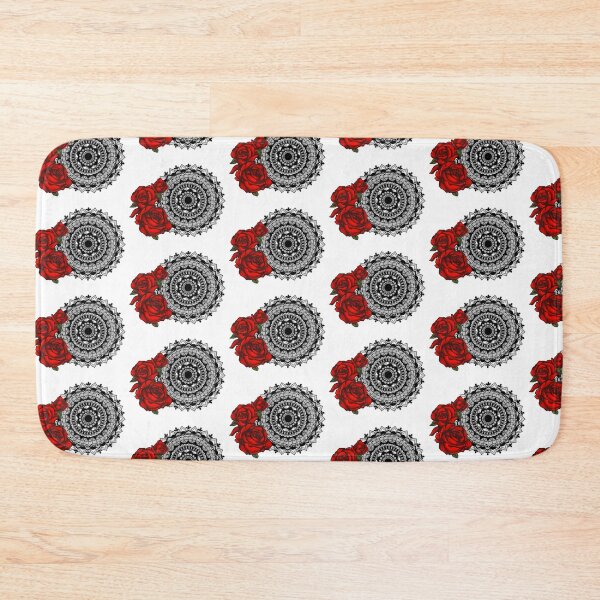 Item preview, Red rose mandala designed and sold by paviash.