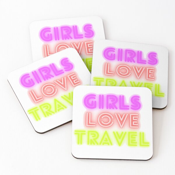 Item preview, Girls love travel- Yes they do! designed and sold by CeeLeighTees.