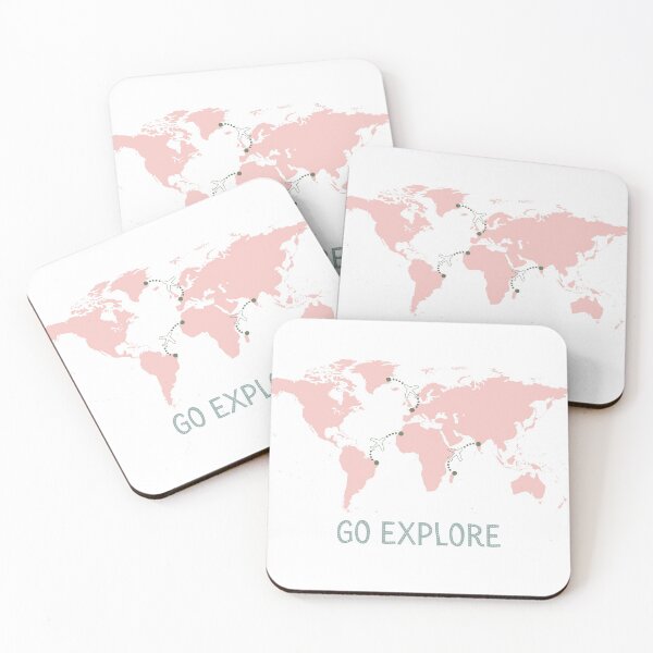 Item preview, Go Explore - World Map Travel Lover designed and sold by Mars Babe.