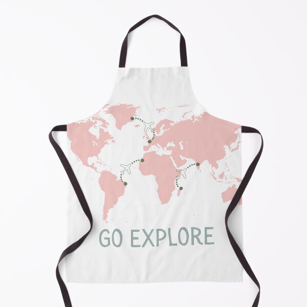 Item preview, Go Explore - World Map Travel Lover designed and sold by Mars Babe.