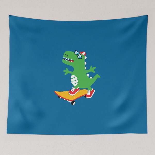 Item preview, Dinosaur Skating designed and sold by AwesomeProject.