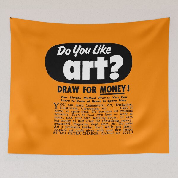 Item preview, ART CLASS - MAIL ORDER ADVERT designed and sold by ThrowbackAds.