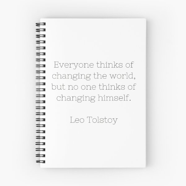 Item preview, Leo Tolstoy Quote - Russian Literature designed and sold by heyitsclara.