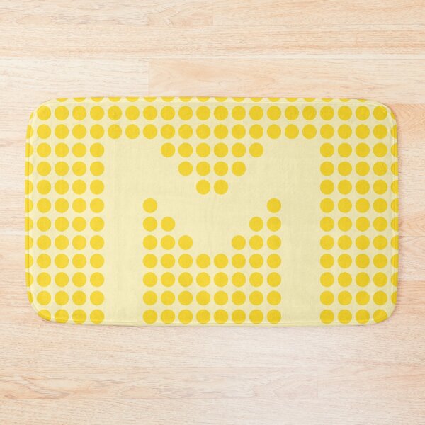 Item preview, "M" Dots: Yellow Mini Dots with the Initial "M." Cheerful. Geometric. Personalized. Minimalist. Monochromatic. Sunny.  designed and sold by kierkegaard.