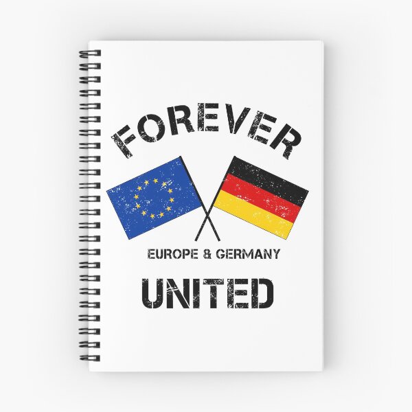 Item preview, EU Europe Germany Crossed Flags Flags designed and sold by GeogDesigns.