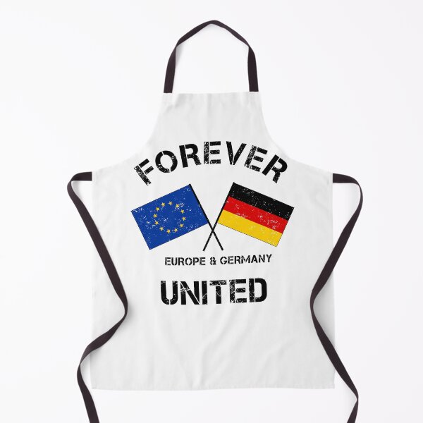 Item preview, EU Europe Germany Crossed Flags Flags designed and sold by GeogDesigns.