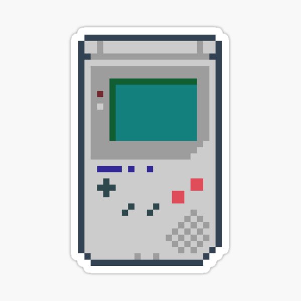 Classic Retro Handheld Sticker
