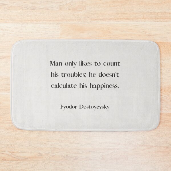 Item preview, Fyodor Dostoyevsky Quote - Russian Literature designed and sold by heyitsclara.
