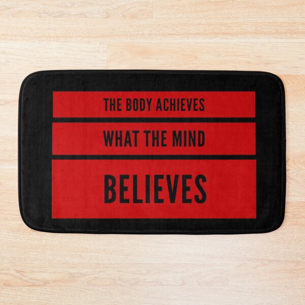 Item preview, The body achieves what the mind believes  designed and sold by Md1982.