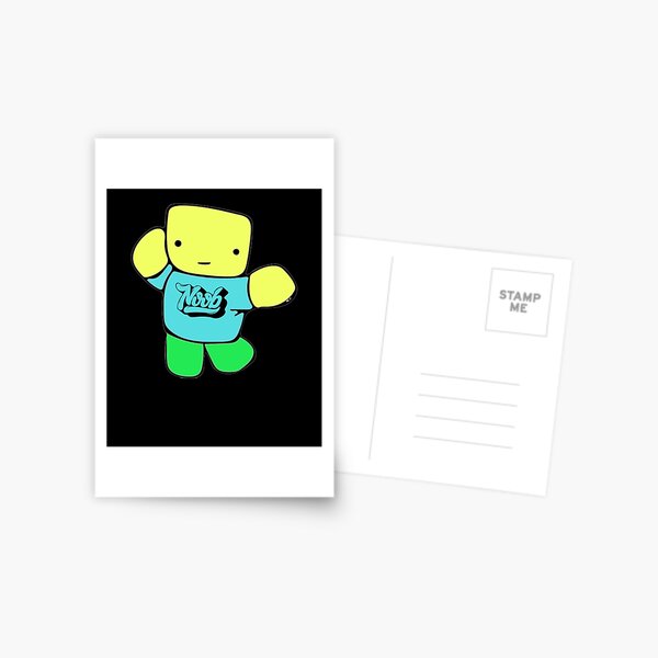 Still Chill Face Roblox Postcard By Elkevandecastee Redbubble - chill roblox noob