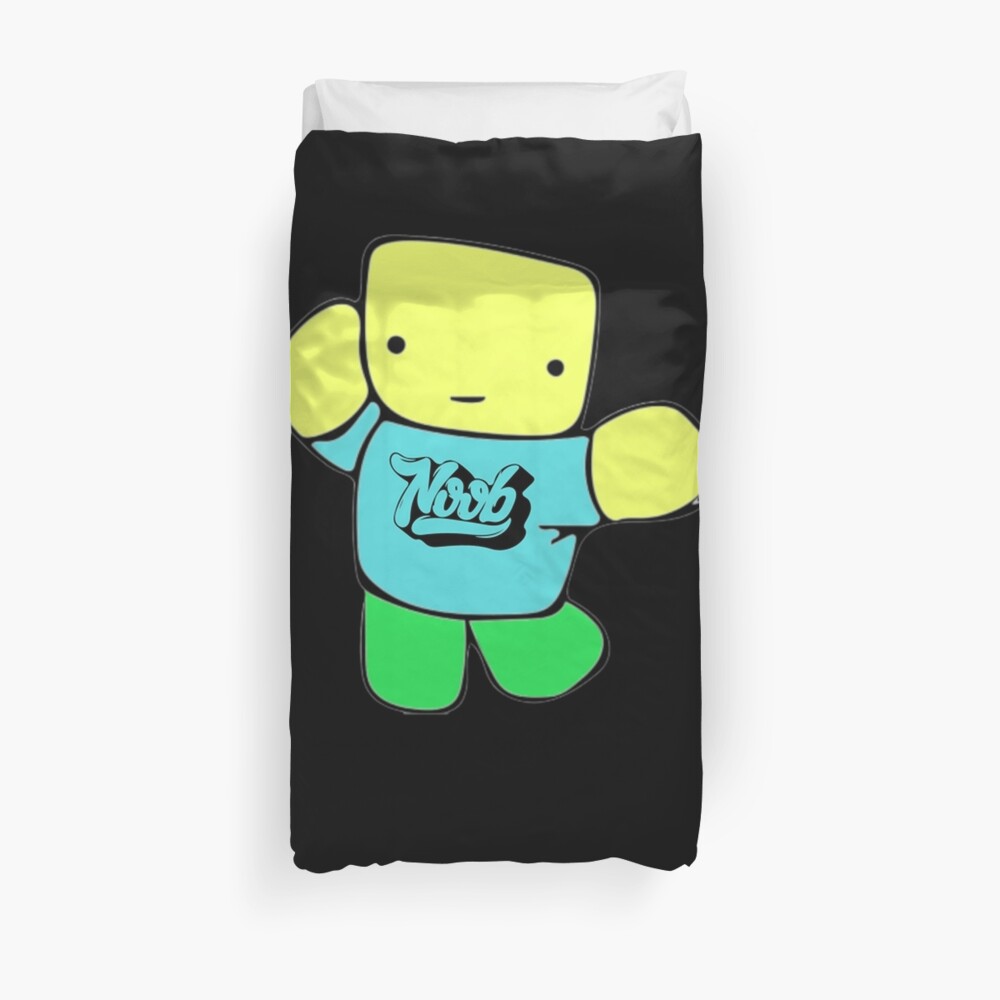 Roblox Noob Doodle Roblox Duvet Cover By Elkevandecastee Redbubble - trunks roblox