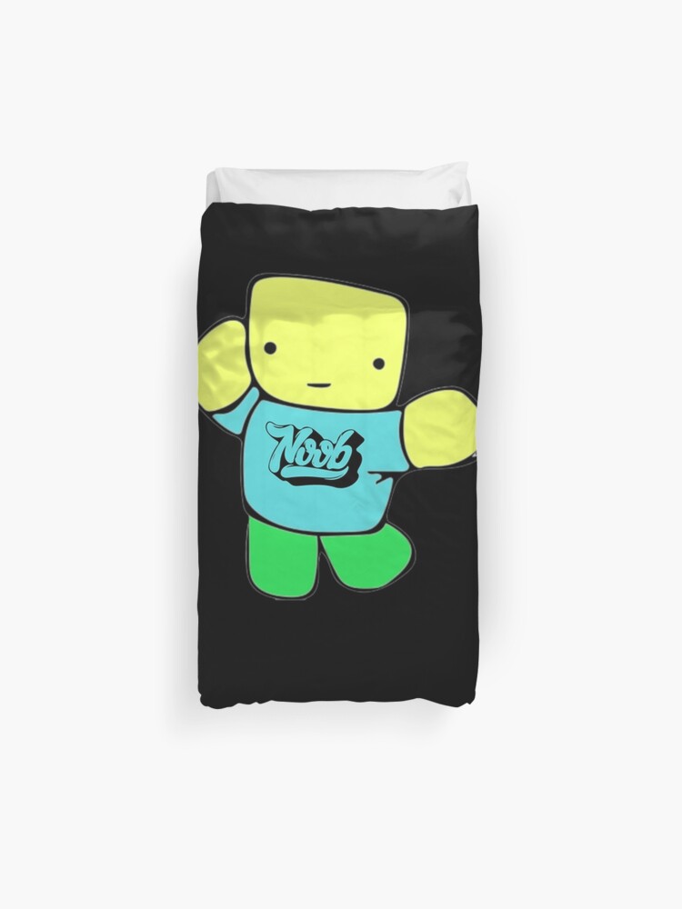 Roblox Noob Doodle Roblox Duvet Cover By Elkevandecastee Redbubble - roblox quarantine noob 2020 roblox art print by elkevandecastee redbubble