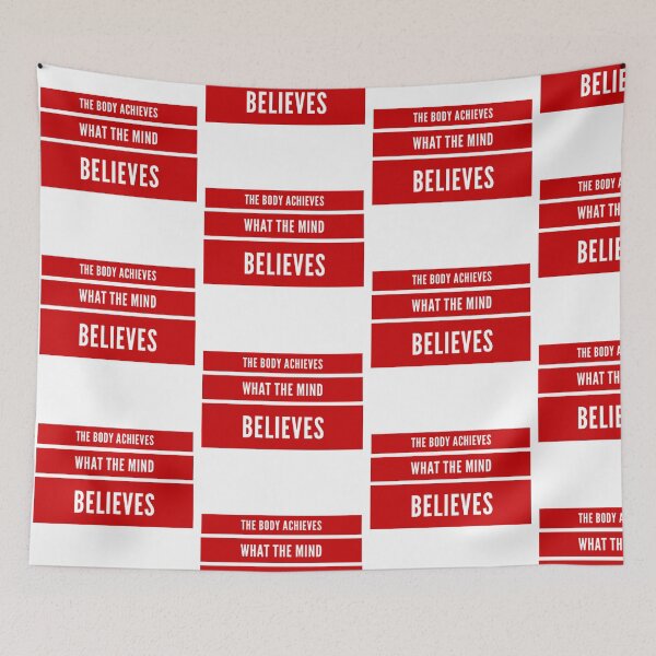 Item preview, The body achieves what the mind believes  designed and sold by Md1982.