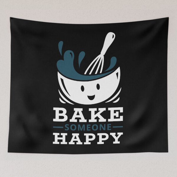 Item preview, Bake Someone Happy Baking Pun designed and sold by CrystalCrush.