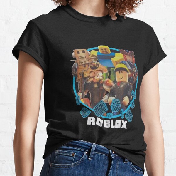 Roblox Noob Clothing Redbubble - roblox noob and guest shirt