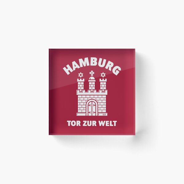 Item preview, Hamburg Coat of Arms - Gate To The World (White) designed and sold by Roderix.
