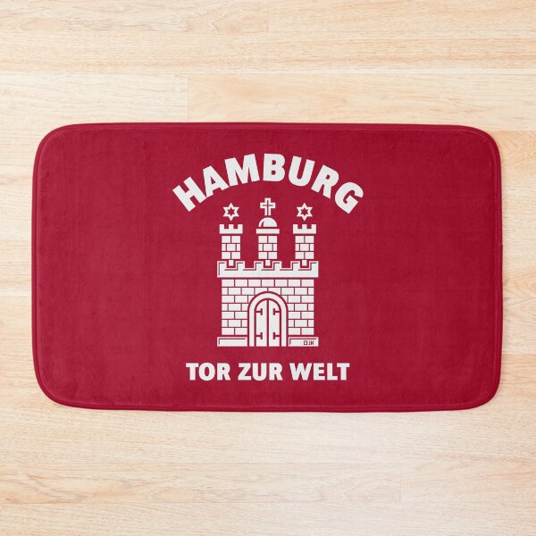 Item preview, Hamburg Coat of Arms - Gate To The World (White) designed and sold by Roderix.